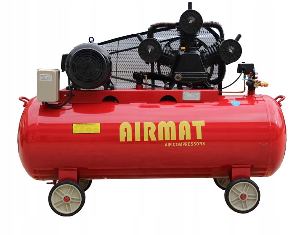 Olejový kompresor Airmat W-0,67/8 7,5HP 200L 80x3 200 l 8 bar